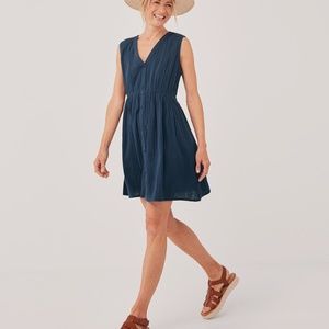 Pact Organic Coastal Mini Dress